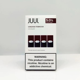 JUUL VIRGINIA TOBACCO 5% 4PK- 8PCS