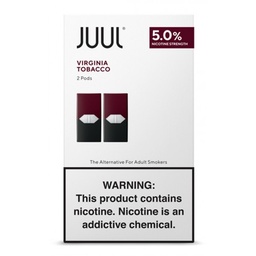 JUUL VIRGINIA TOBACCO 5% 2PK- 8PCS